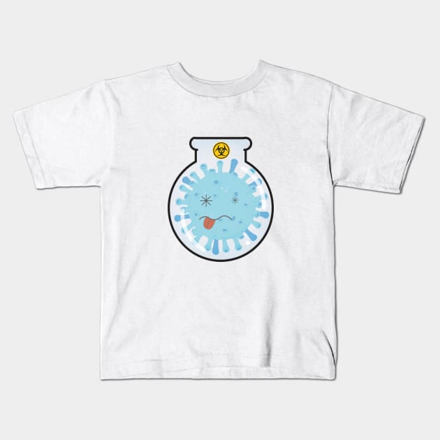 Virus Contained Kids T-Shirt by emma17